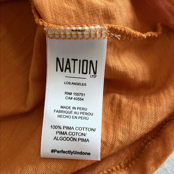 Nation LTD Dolly Smocked Long Sleeve Blouse Size Small - Picture 10 of 10